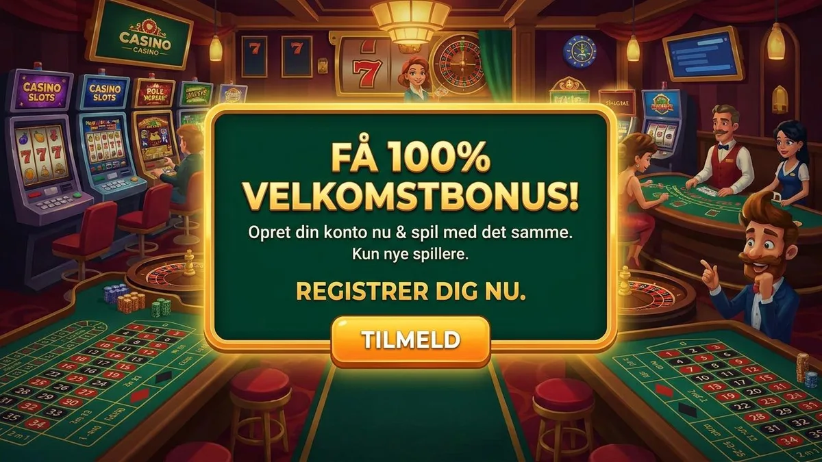 Opret konto med bonus